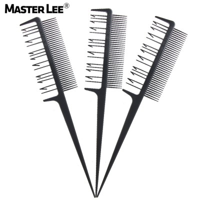 Masterlee Brand New Design Salon Plastic Hair Dye Comb With Handle